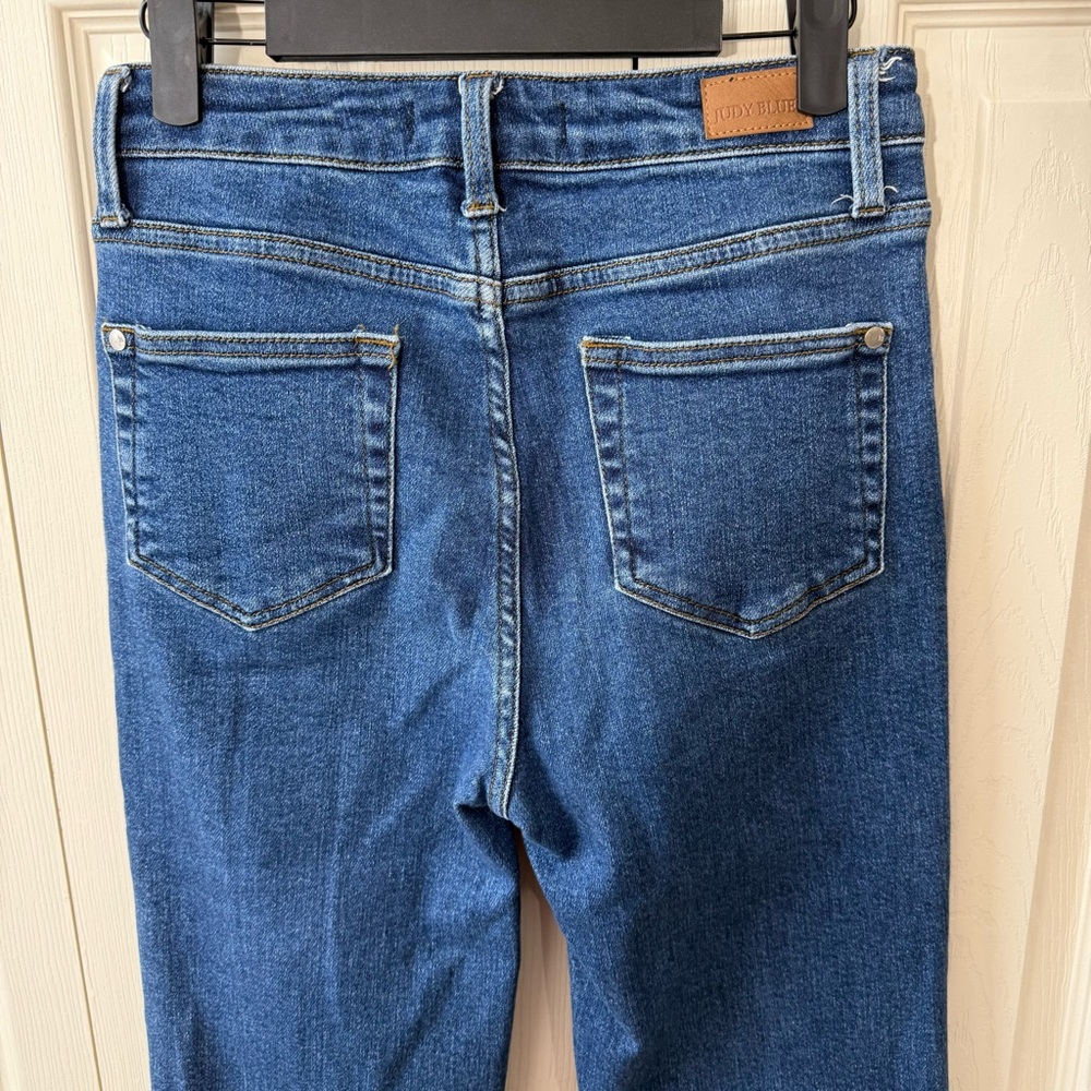 Judy Blue High Rise Straight Leg Jeans Women’s Size 26 - Picture 7 of 9